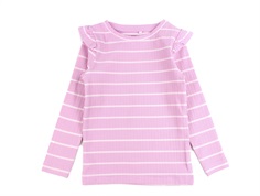 Name It pastel lavender/festival bloom striped top